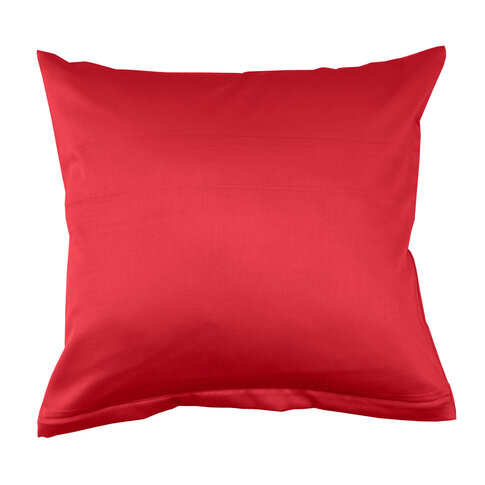 Lorena Bettwäsche & Kissenbezüge Satin bed linen or pillowcases | Solid color 64 red | Product information