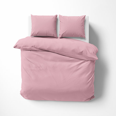 Lorena Bettwäsche & Kissenbezüge Satin sheets or pillowcases | Uni color 61 woodrose | product information