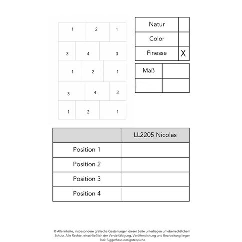 Moderner Kelim Design NICOLAS | ... also available in custom sizes!