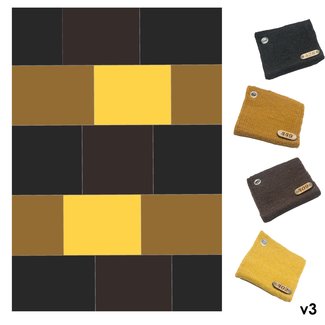 Moderner Kelim Design NICOLAS | Nutzschicht: 100% Schurwolle