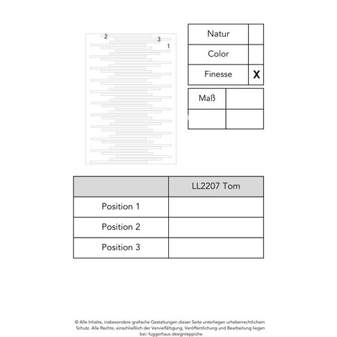 Moderner Kelim Design TOM | ... also available in custom sizes!