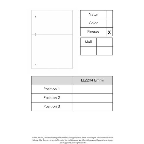 Moderner Kelim Design EMMI  | ... auch im Wunschmaß verfügbar!