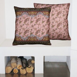Bassetti  Tavola Cushion Cover | PIAZZA DEI NORMANNI P1 | 100% Cotton