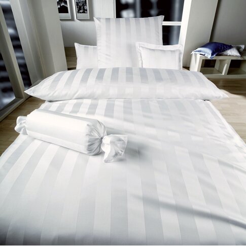 Curt Bauer Bed linen + pillowcases | COMO col. 0000 white