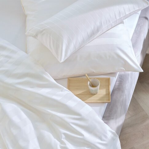 Curt Bauer Sheets + Pillowcases | BELLUNO col. 0000 white