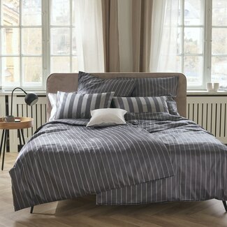 Curt Bauer Bed linen | BELLUNO col. 1067 steel grey | 100% cotton Curt Bauer Bed linen | BELLUNO col. 1067 steel grey | 100% cotton