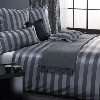 Curt Bauer Bed linen + pillowcases | COMO col. 1067 steel grey