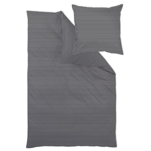 Curt Bauer Bed linen + pillowcases BENTE col. 0253 stone | ...different sizes!