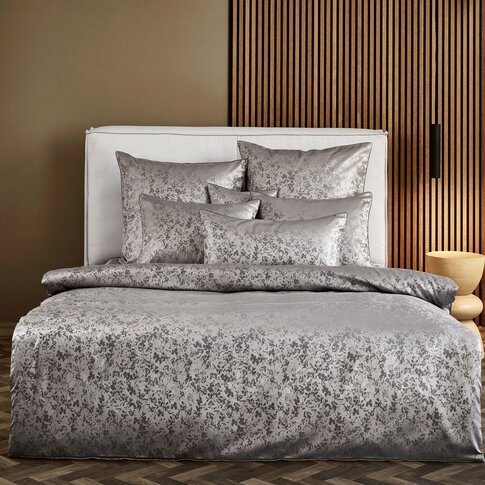 Curt Bauer NORA pillowcases, color 1147, gray-gold | 40 x 40 cm