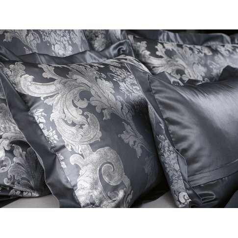 Curt Bauer Bettwäsche  LOUIS XIV col. 1146 schattengrau  |135/200, 40/80 cm