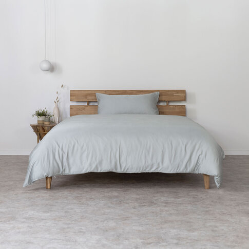 AGA.PIE Bed linen & pillowcases made from bamboo lyocell | LIGHT GREY