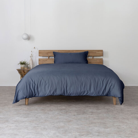 AGA.PIE Bed linen & pillowcases made from bamboo lyocell | DARK BLUE