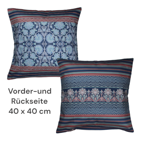 Bassetti  Bassetti Tavola Cushion | MIRA B1 blue