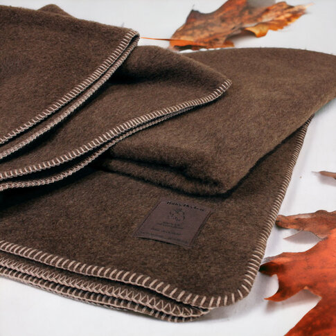 Ritter Blanket YAK | 100% Yak wool Himalaya | brown