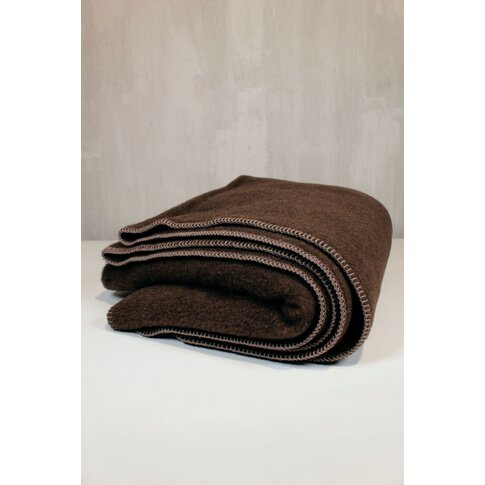 Ritter YAK blanket 100% Yak wool Himalaya Decorative stitch slightly  lighter