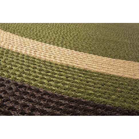 Tisca Roma Flecht Teppich | OVAL | 100% Sisal