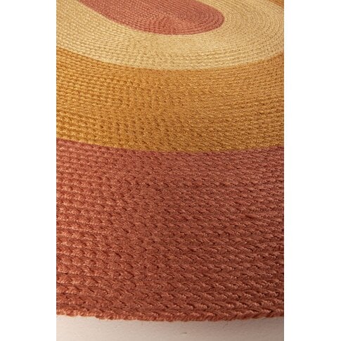 Tisca Roma Flecht Teppich | OVAL | 100% Sisal