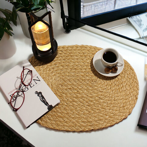 Sisal Tischsets Roverino placemats | Sisal Braiding Sets | OVAL