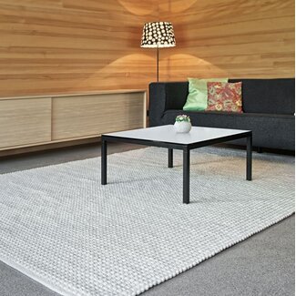 Tisca Handwebteppich | Olbia/Orlando MESA | 60% Schurwolle, 40% Jute