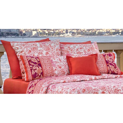 Bassetti   Bed linen + pillowcases | CAPODIMONTE R1 red
