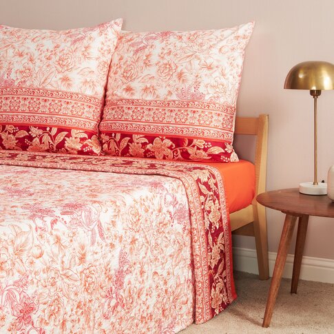 Bassetti  Bassetti bedspread | CAPODIMONTE R1 red | 240/255cm