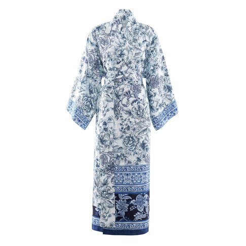 Bassetti  Bassetti Kimono | CAPODIMONTE B1 blau | Größe S/M