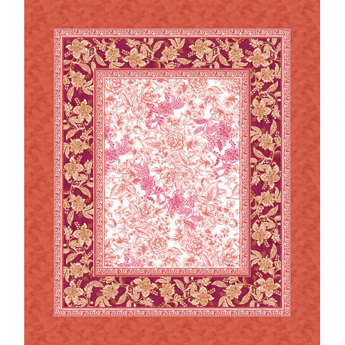 Bassetti  Bassetti table linen | CAPODIMONTE R1 red | ...various sizes