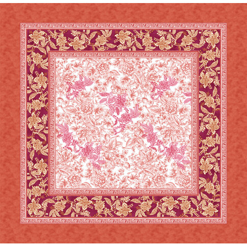 Bassetti  Bassetti table linen | CAPODIMONTE R1 red | ...various sizes