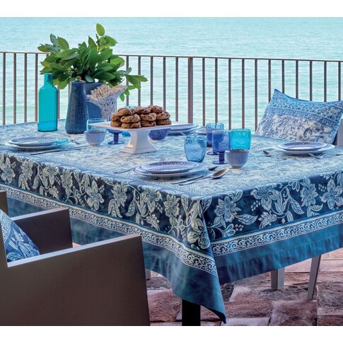 Bassetti  Bassetti table linen | CAPODIMONTE B1 blue | ...various sizes