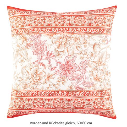 Bassetti  Bassetti Tavola Cushion | CAPODIMONTE R1 red