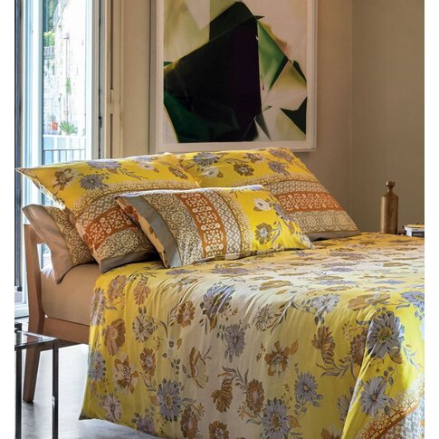 Bassetti   Bed linen + pillowcases | Cotton gauze | POSILLIPO Y1 sun