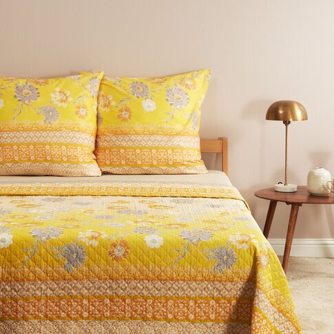 Bassetti  Bassetti bedspread | POSILLIPO Y1 sun | 240/255cm