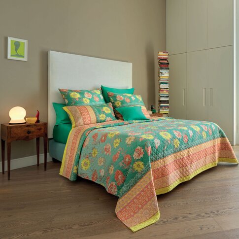 Bassetti  Bassetti bedspread | POSILLIPO V1 green | ...different sizes