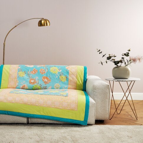 Bassetti  Plaid | POSILLIPO V1 grün | 135/190 cm