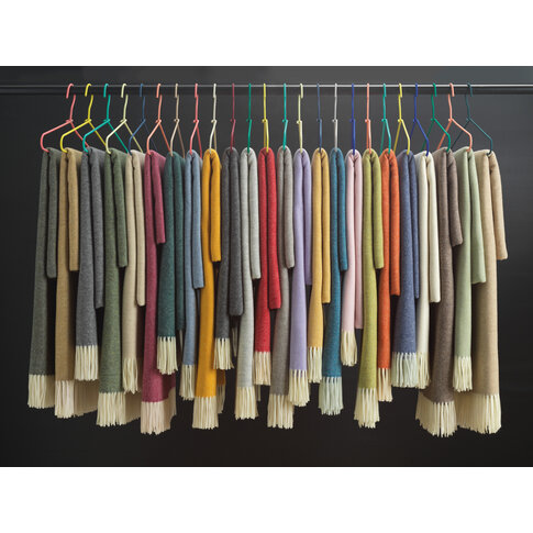 Eagle Products Wohndecke BOSTON 135 erbse | 100% Schurwolle | 130/200 cm