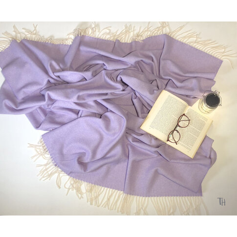 Eagle Products BOSTON 202 blanket violet | 100% virgin wool | 130/200 cm