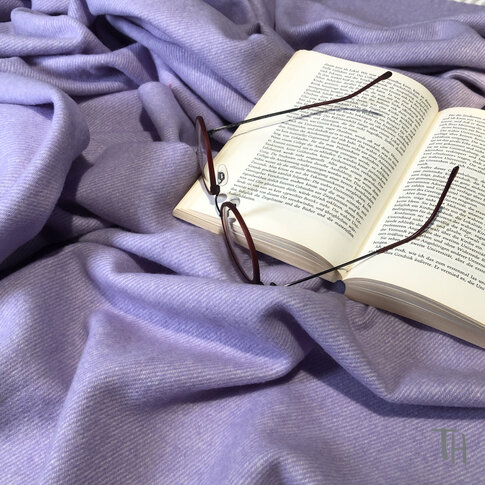 Eagle Products BOSTON 202 blanket violet | 100% virgin wool | 130/200 cm
