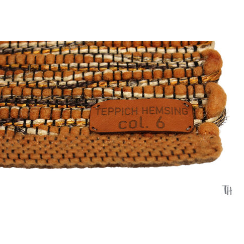 Modern natural rug | RAVELLO col 6 terracotta ... also in custom sizes!