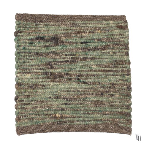 Tisca Modern natural rug | LUNA col 12 brown-green ... also in custom sizes!
