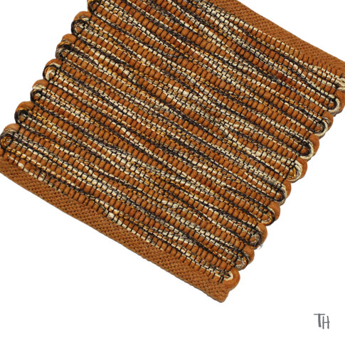 Modern natural rug | RAVELLO col 6 terracotta ... also in custom sizes!