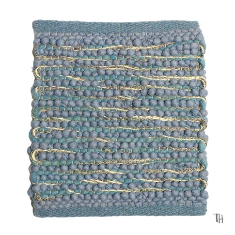 Modern natural rug | ROSALIE col 4 azur ... also in custom sizes!