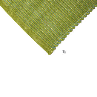 Moderner Naturteppich | SCAURI col 2 grün | 60% Schurwolle, 40% Jute