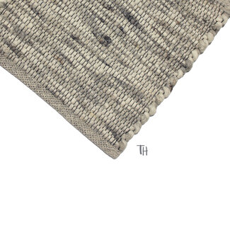 Moderner Naturteppich | LUNA  col 11 greige | 100% Schurwolle
