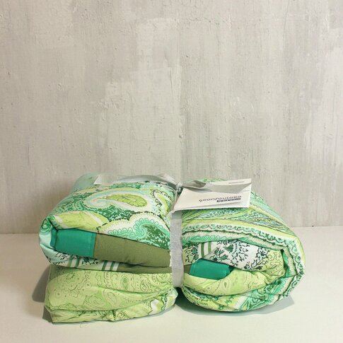 Bassetti  plaid | MERGELLINA V1 apple green | 135/190cm