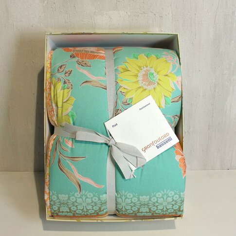 Bassetti  plaid | POSILLIPO V1 green | 135/190cm