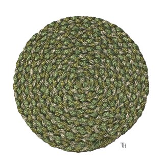 Braided carpet LEVANTE col 10 | ROUND | 100% sisal