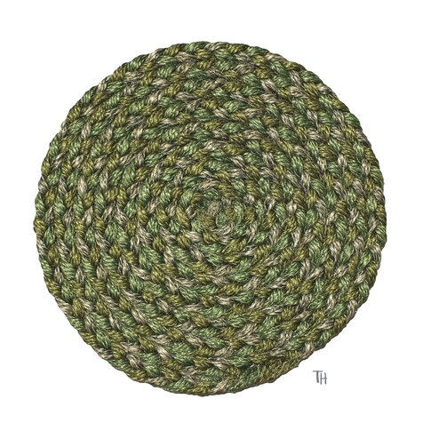 Braided carpet LEVANTE col 10 | ROUND | 100% sisal ...also in special sizes