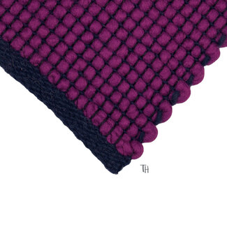 Modern natural carpet | RAFFAELLO col 15 purple