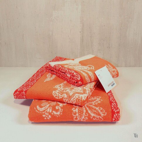 Bassetti  Terry cloth towels for the bathroom | CHIAIA R1 red