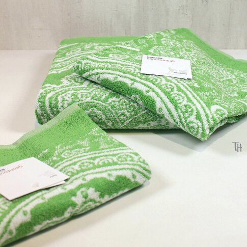 Bassetti  Terry cloth towels for the bathroom | MERGELLINA V1 pistachio
